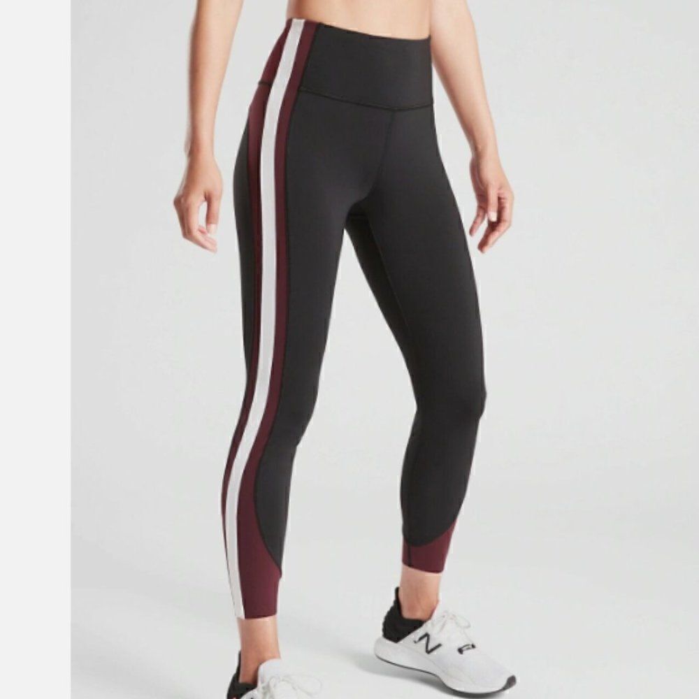 ATHLETA Crunch 7/8 Tight Leggings Size Large Petite